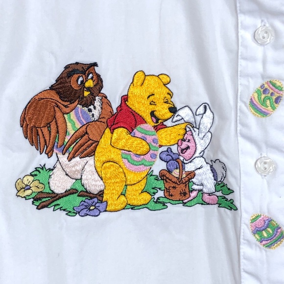 Vintage Disney Store Easter Winnie The Pooh Shirt - Picture 4 of 6
